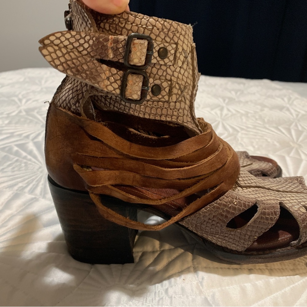 Freebird By Steven Nest Gladiator Style Bootie Sa… - image 5